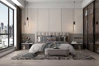 三明现代风格-卧室