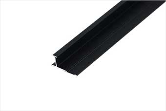 三明航空纤维墙咔铝合金中条（哑黑氧化）