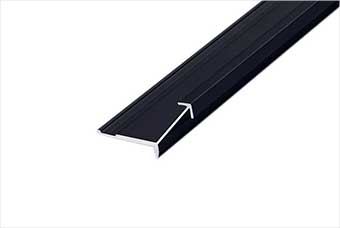 三明航空纤维墙咔铝合金阳角线（哑黑氧化）